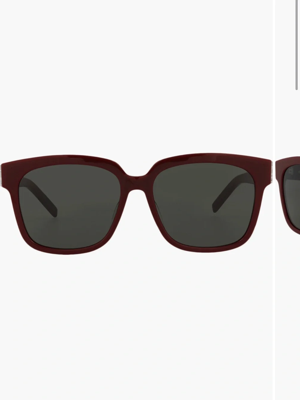 Saint Laurent 55mm Square Sunglasses - brand new